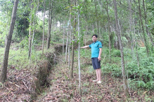 Nguy cơ sạt lở đất ở Quảng Bình